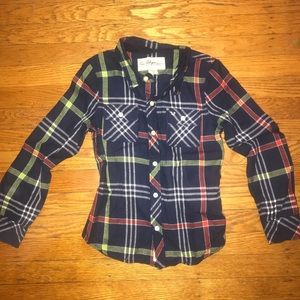 Boys True Religion Flannel Sz M